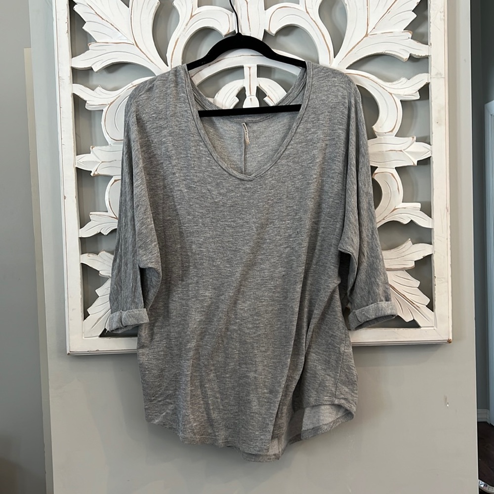 3/4 sleeve cotton tee